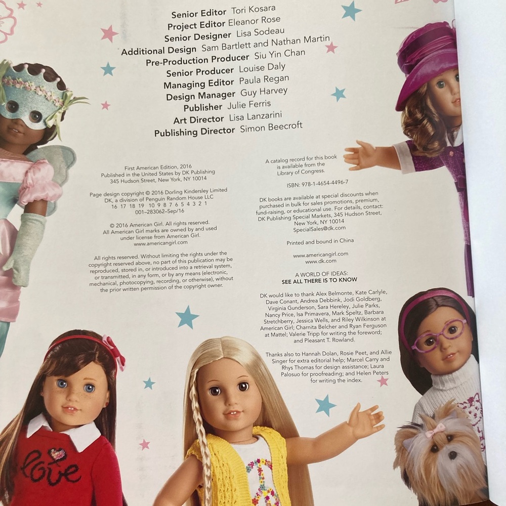 American Girl Visual Guide - Picture 7 of 7